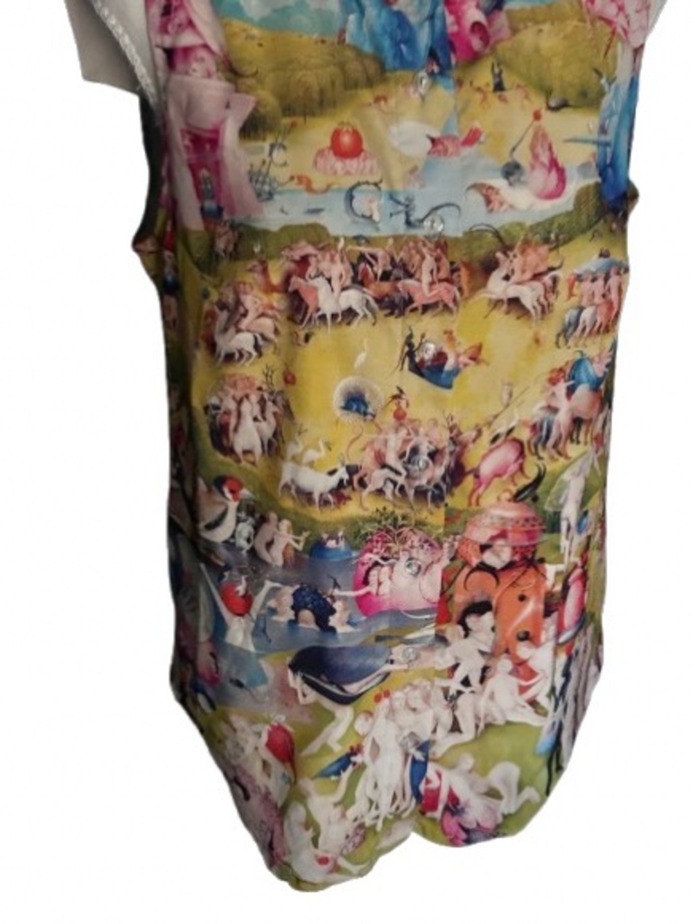INCREDIBLE The Garden of Earthly Delights Blackmilk Top Art Boho Avant- Garde - Picture 10 of 16